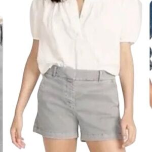 NWT J. Crew 4” Stretch Cotton Chino Shorts Size 12